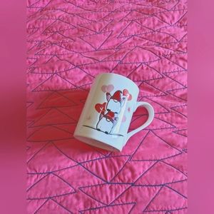 love red and white gnomes large mug/GUC/Valentine's Day 💘